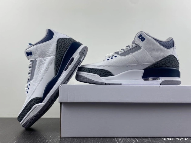 Jordan 3 CT8532-140 Air Navy Midnight 0816